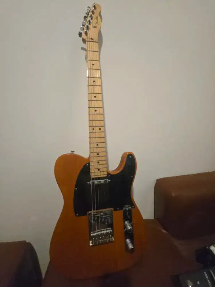 Jual fender telecaster butterscoth player series mexico