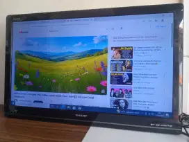 TV Sharp Aquos, 32  Inch,
Analog, HDMI, PC Input, Remote + Bracket