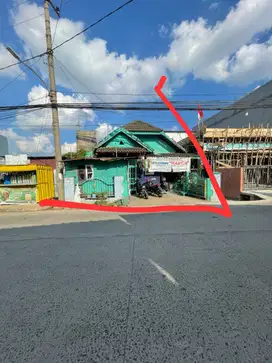 Tanah Murah Pinggir Jalan Kota palembag Luas 526m2. SHM