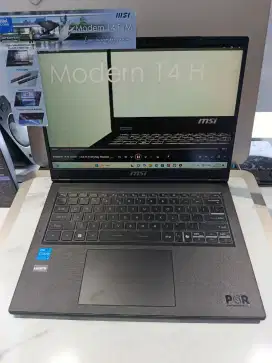 Laptop MSi Modern 14H D13DMG Core i5 13420H Bisa kredit tanpa dp
