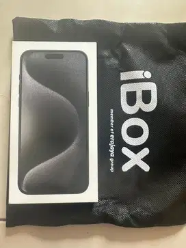Iphone 15 Promax / Pro Max Black Titanium 256GB Ibox Baru (New)