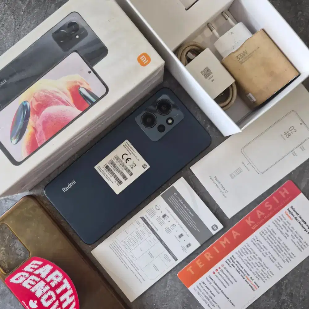 Xiaomi Redmi Note 12 4G - 6 128Gb | Bekas | Second | 2nd