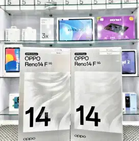 OPPO RENO 14F 5G 8/256 NEW SEGEL HARGA SESUAI IKLAN