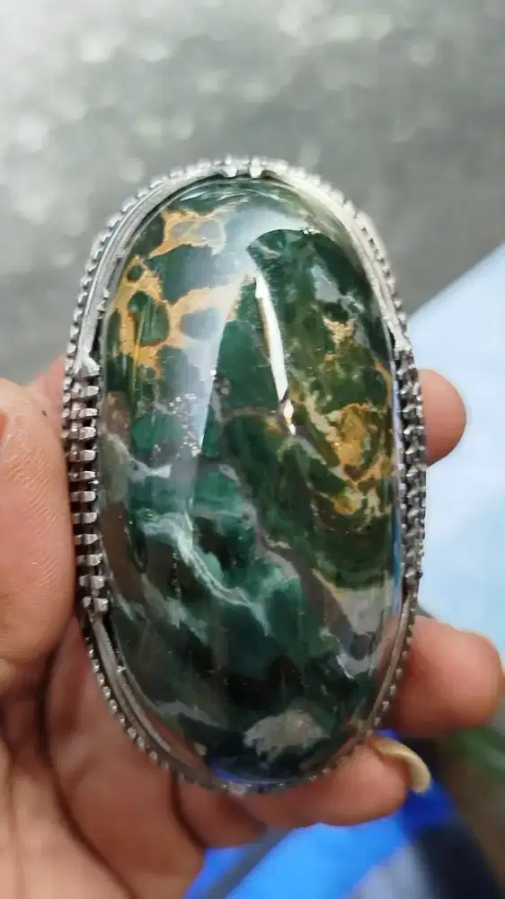 Akik super babon Jasper kembang
