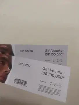 Voucher Sensatia Botanica senilai 200k