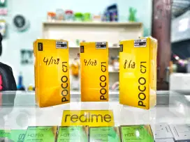 POCO C71 4/128 NEW SEGEL PROMO TERMURAH