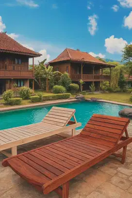 Bangku santai aestetik