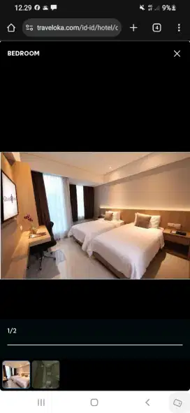 Jual rugi kamar hotel Grand Tjokro Bandung