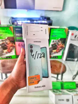 SAMSUNG A06 4/128 NEW SEGEL PROMO TERMURAH