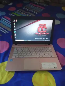 Laptop asus x441m rose gold
