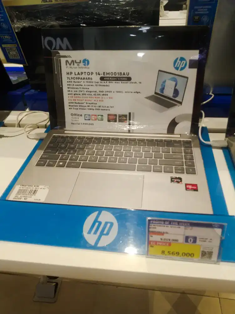 Cicilan Laptop hp ryzen5 8Gb 512ssd cukup KTP aja