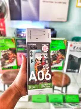 SAMSUNG A06 5G 6/128 NEW SEGEL PROMO TERMURAH