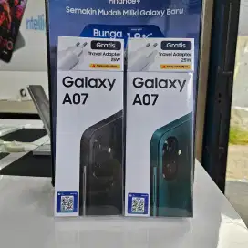 Termurah!!! Samsung A07 8/256GB garansi resmi 1 tahun