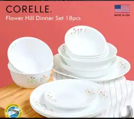 Piring corelle 18 sett new