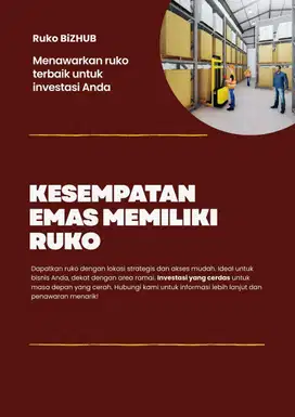 Ruko BiZHUB serbaguna lokasi strategis