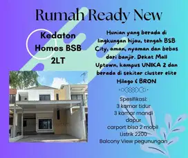 Kedaton BSB Ready New Design 2LT Custom Harga Bawah Pricelist 1M-an