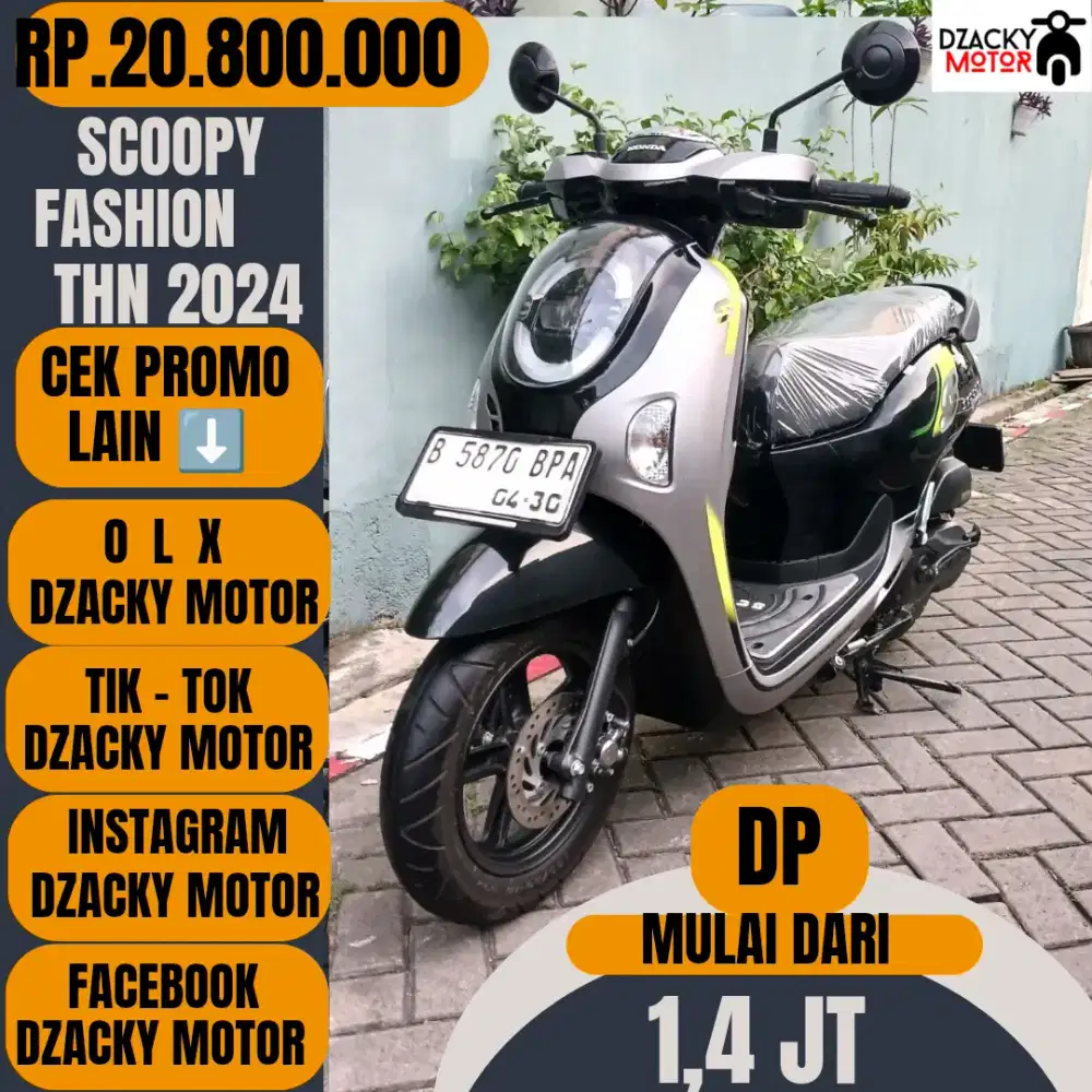 SCOOPY FASHION 2024 SECOND  LIKE NEW