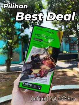 Infinix Hot 60 Pro Titanium 8/256GB Segel Box Baru Note 50 Pro Plus
