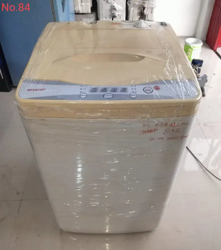 *Ready stok* 
MESIN CUCI MANUAL 1 TABUNG SHARP 8.kg
