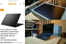 Nem BnOb zenbook Um3406K Ryzen Ai 7 350 3k OLED