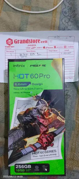 Infinix Hot 6pro 8/256GB BARU