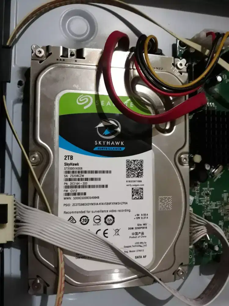 Dvr cctv hdd 2tb apa adanya saja