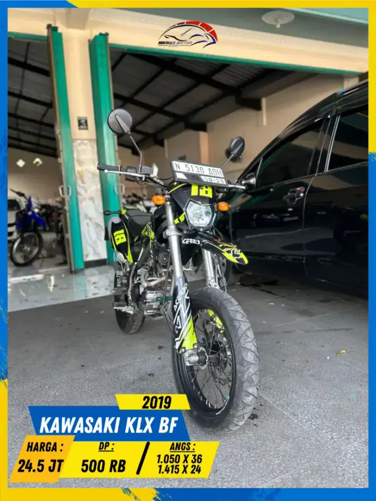 KAWASAKI KLX BF 2019 GASSKEUN BOSSKU HIKMAH MOTOR KEPUH MALANG