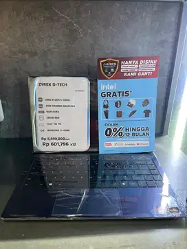 SEGAMPANG ITU CICILAN LAPTOP ZYREX D-TECH DAPET PROMO FREE 1-2 CICILAN