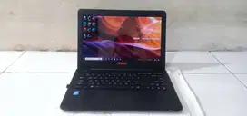 Laptop ASUS X455L, Intel Core i3 Gen 4, RAM 4GB, Sudah Upgrade SSD