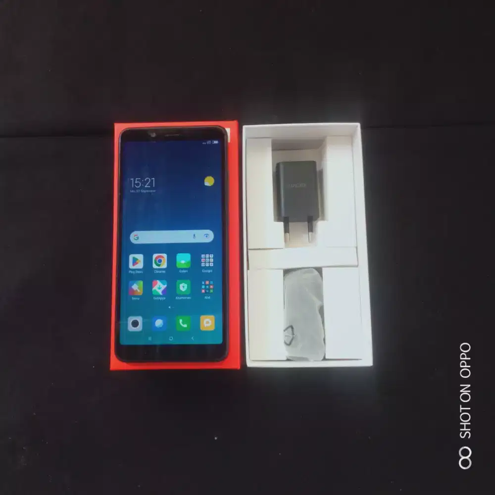 redmi note 5 ram 6/128gb hitam original .
