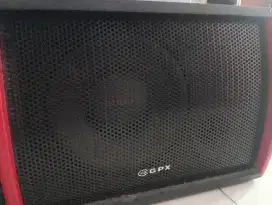 Box audio subwoofer GPX mobil