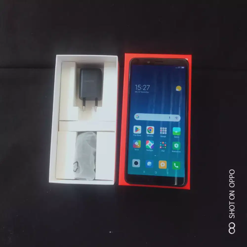 redmi note 5 ram 6/128gb hitam original .^