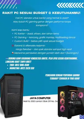 Rakit pc kantor & gaming