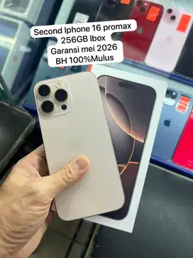 Iphone 16 promax 256GB Garansi IBOX Resmi BH 100%