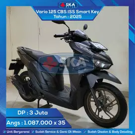 KM BARU 39 Honda Vario 125 CBS ISS Smart Key Tahun 2025
