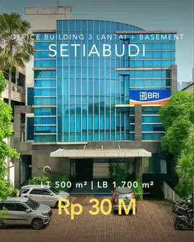 Dijual Office 3 Lantai Setia Budi