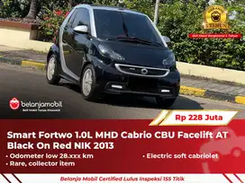 [ GARANSI 5TH ] Smart Fortwo 1.0L MHD Cabrio CBU Facelift 2013/2014