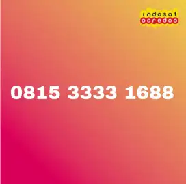 NOMOR CANTIK INDOSAT OOREDOO PRABAYAR. ANGKA HOKI 1688.