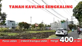 Jual Tanah Pinggir Jalan Dekat Kampus UMM Kota Malang
