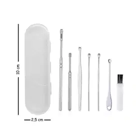 Korek Kuping Stainless Set