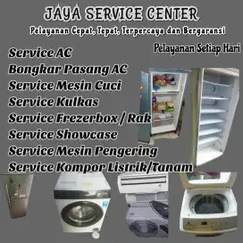 Service AC Mesin Cuci Kulkas Frezer Bongkar Pasang AC Panggilan Tandes