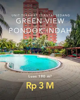 Dijual Unit Apartemen Murah Pondok Indah