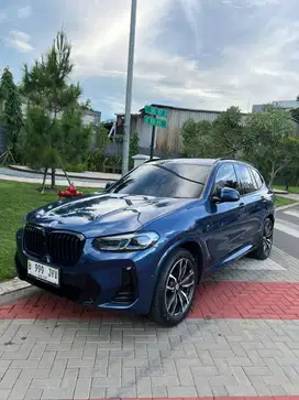 BMW X3 30i M Sport 2022 Blue Biru 2023 BMW X3 30i 2021 Jual Cepet BU