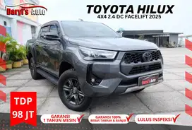 2025 TOYOTA HILUX V DOUBLE CABIN 4X4  DIESEL Facelif Seperti baru tdp