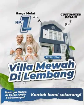 COCOK BUAT KAMU MENGINGINKAN KETENANGAN | Rumah di Lembang Setiabudi