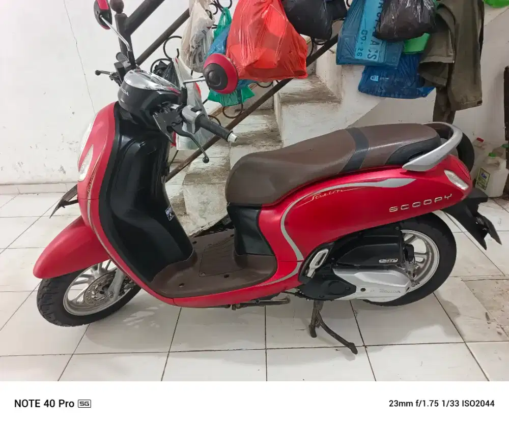 Jual beli scoopy remot th 2022 seberang warung mas bro hairi motor bjm