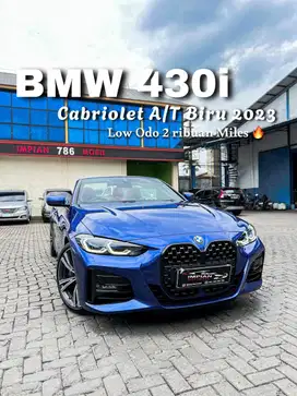 BMW 430i 2.0 M-Sport Cabriolet A/T Biru 2023  c200 ava scirocco lx 570