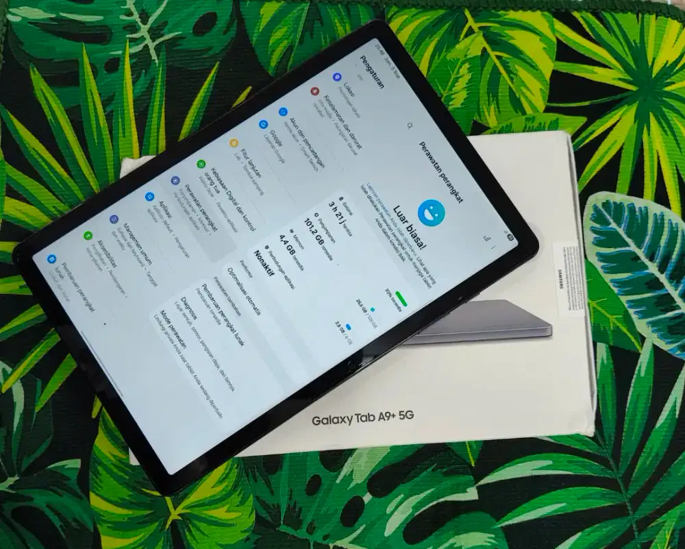 SECOND!!! Samsung galaxy tab A9+ 5G 8/128 bisa kartu& memori card