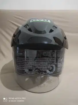 Helm warna hitam baru murah SNI