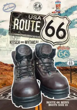 Sepatu BOOTS ROUTE 66 45/46 MASUK